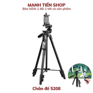 Chân đế điện thoại VTC 5208 kiêm có remote Bluetooth và túi đựng