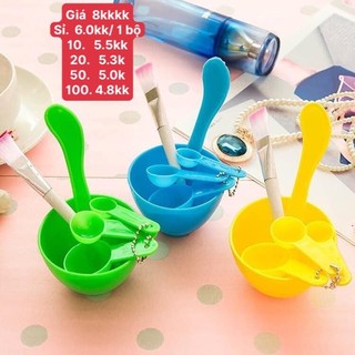Bộ chén trộn mặt nạ 6 món
