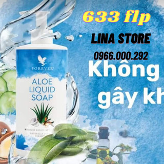 Sữa rửa mặt và tay aloe liquid soap 633flp 473ml