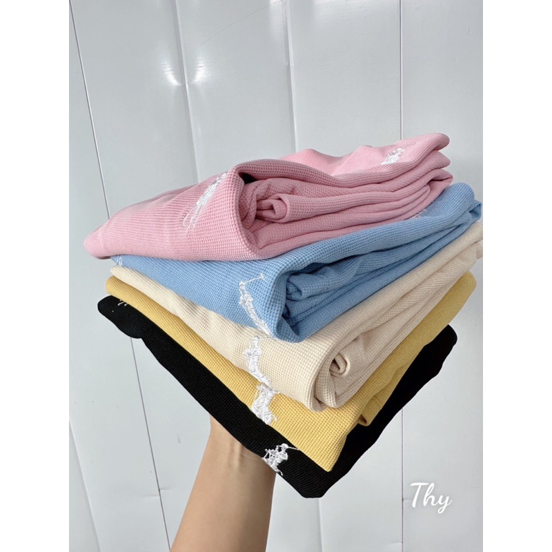 ÁO PHÔNG THÊU NGỰA XUẤT SỊN NEW