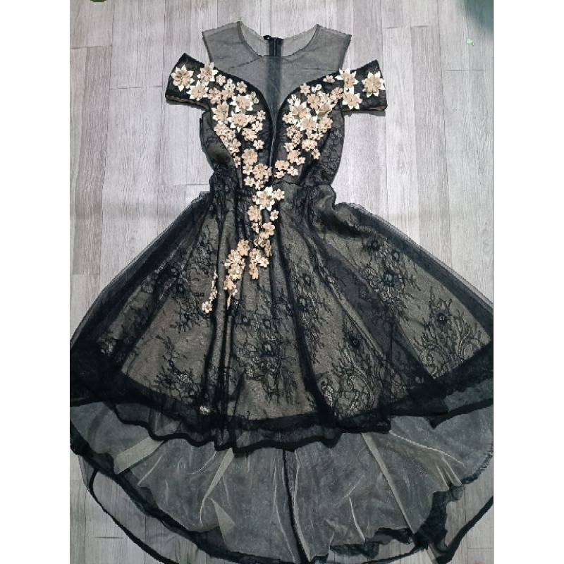 Đầm ren công chúa Size S