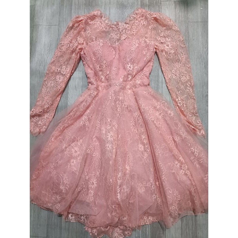 Đầm ren công chúa Size S