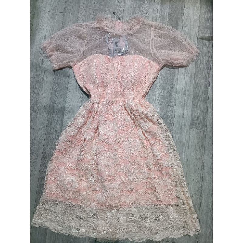Đầm ren công chúa Size S