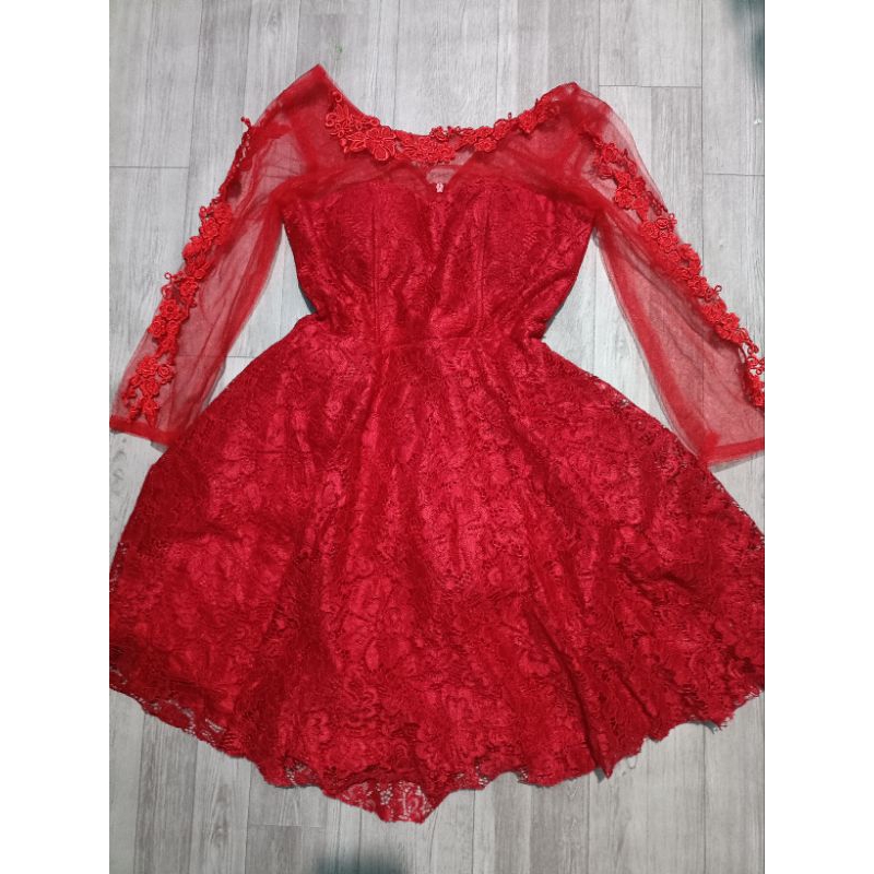 Đầm ren công chúa Size S