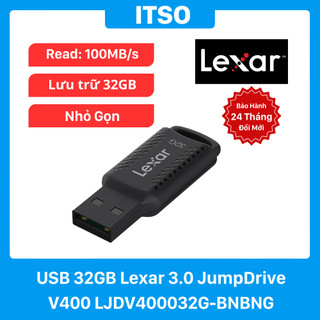 Usb 32gb lexar jumpdrive v400 ljdv400032g-bnbng