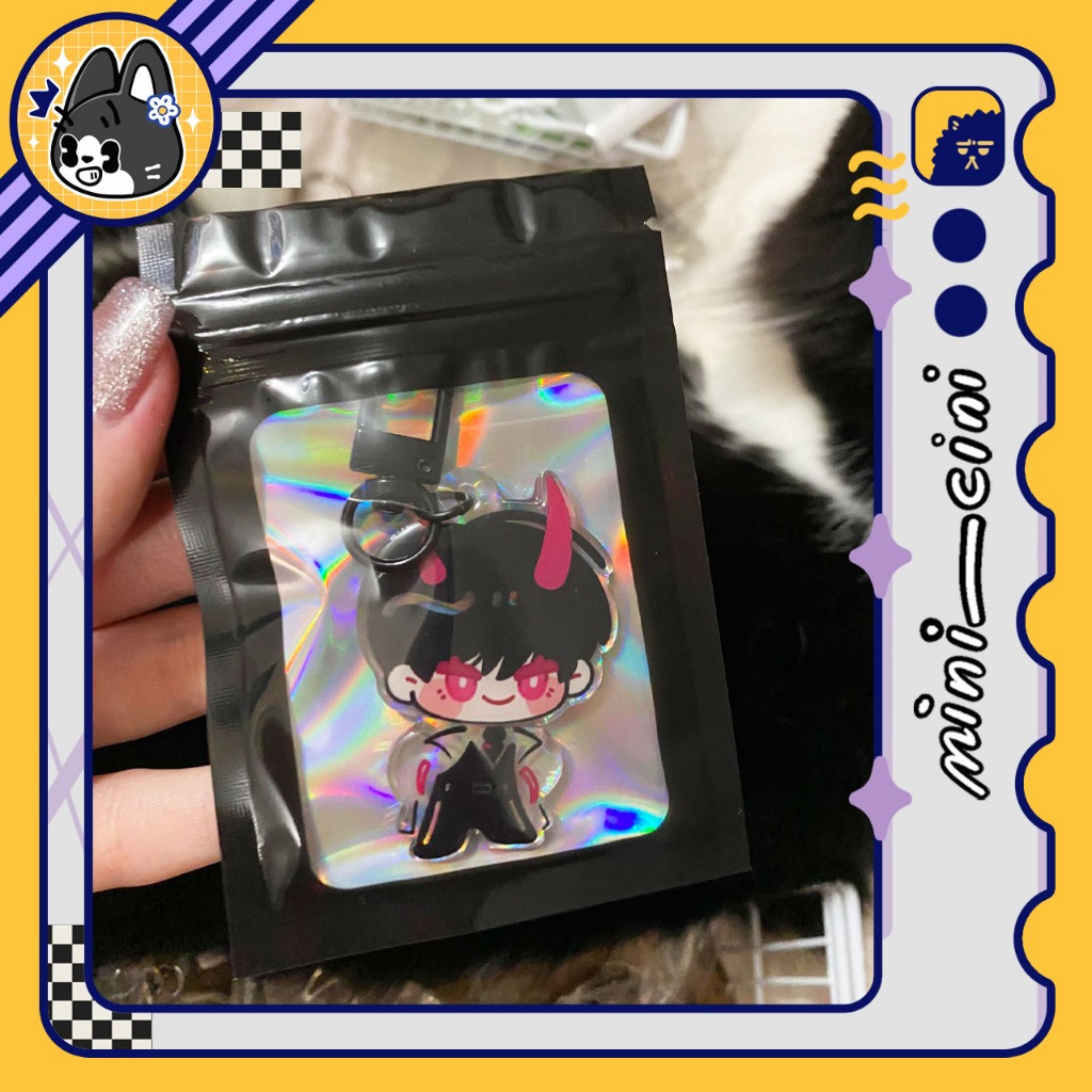 Keychain Kim Dokja ORV Angel & Devil (EPOXY)