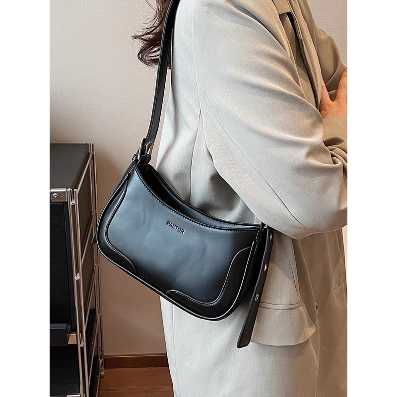 Túi đeo chéo đeo vai dây bản to bassi thời trang năng động