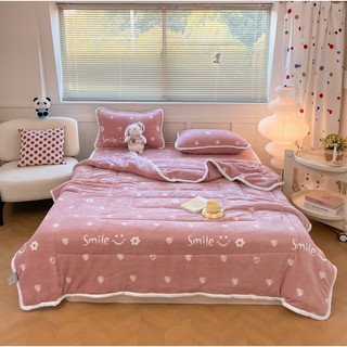 Bộ chăn ga gối nỉ warm cao cấp