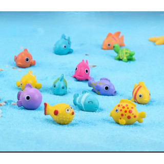 Tiểu cảnh cá biển nemo mini trang trí sân vườn, sen đá, hồ cá