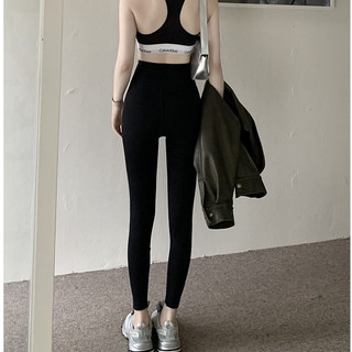Quần Legging Nữ Lửng Vải Thun Mỏng Lưng Thun