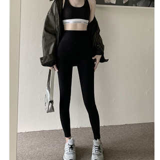 Quần Legging Nữ Lửng Vải Thun Mỏng Lưng Thun