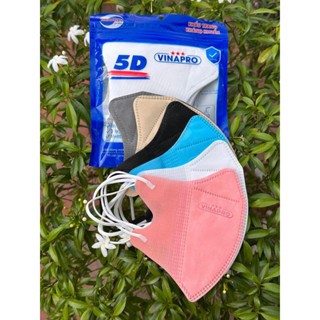 Giá sỉ 100 chiếc khẩu trang 5D MASK VINAPRO kháng khuẩn form ôm chống bụi