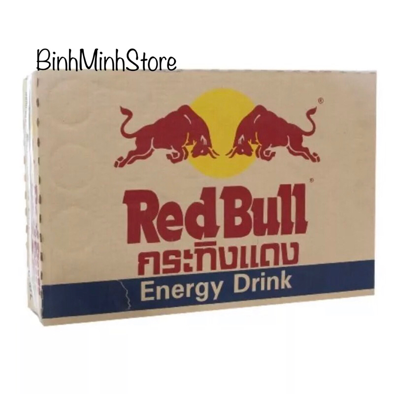 (Hàng Chuẩn) ThùngBò Húc RedBull 24 lon 250ml