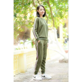 Bộ đồ nỉ thể thao nữ