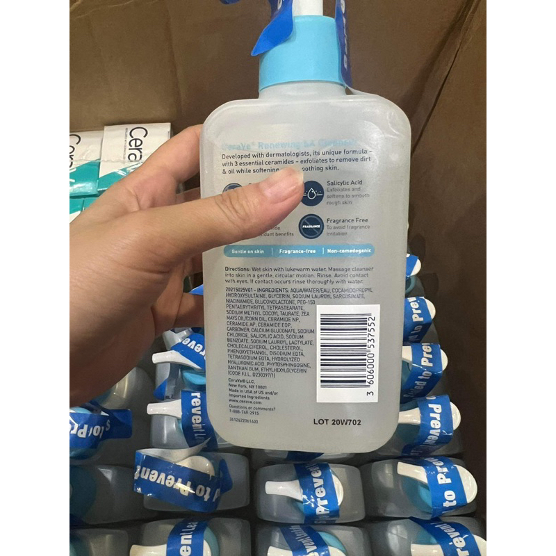 Sữa rửa mặt Cerave Renewing SA 273ml