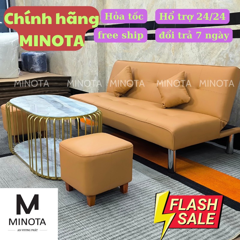 Bộ sofa bed giường cao cấp 5 chân thương hiệu MINOTA