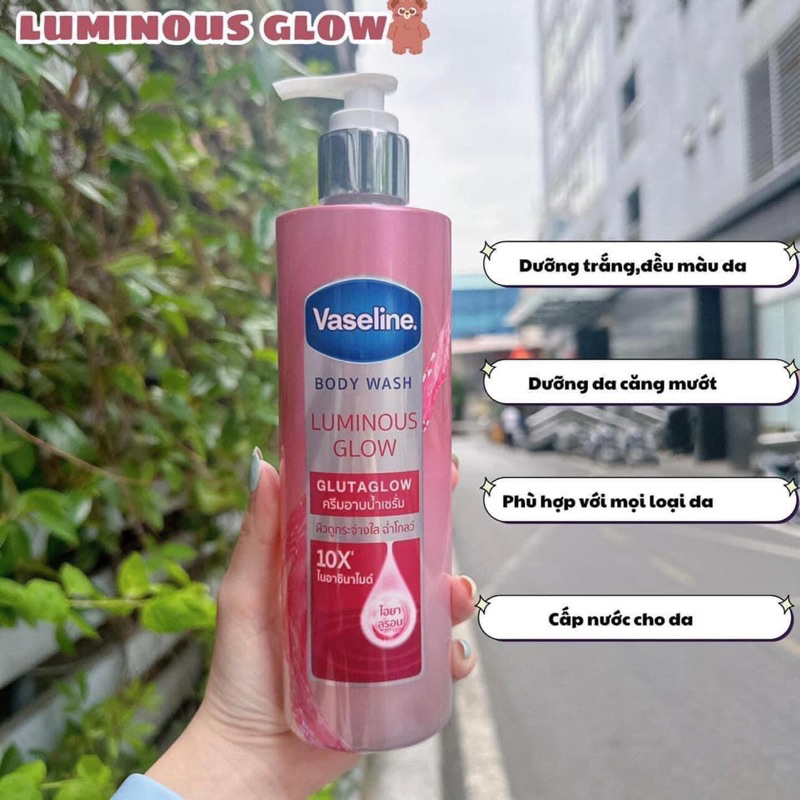 Sữa tắm Vasaline Gluta 10x Thái Lan