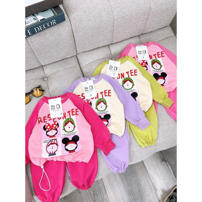 Bộ respone bé gái