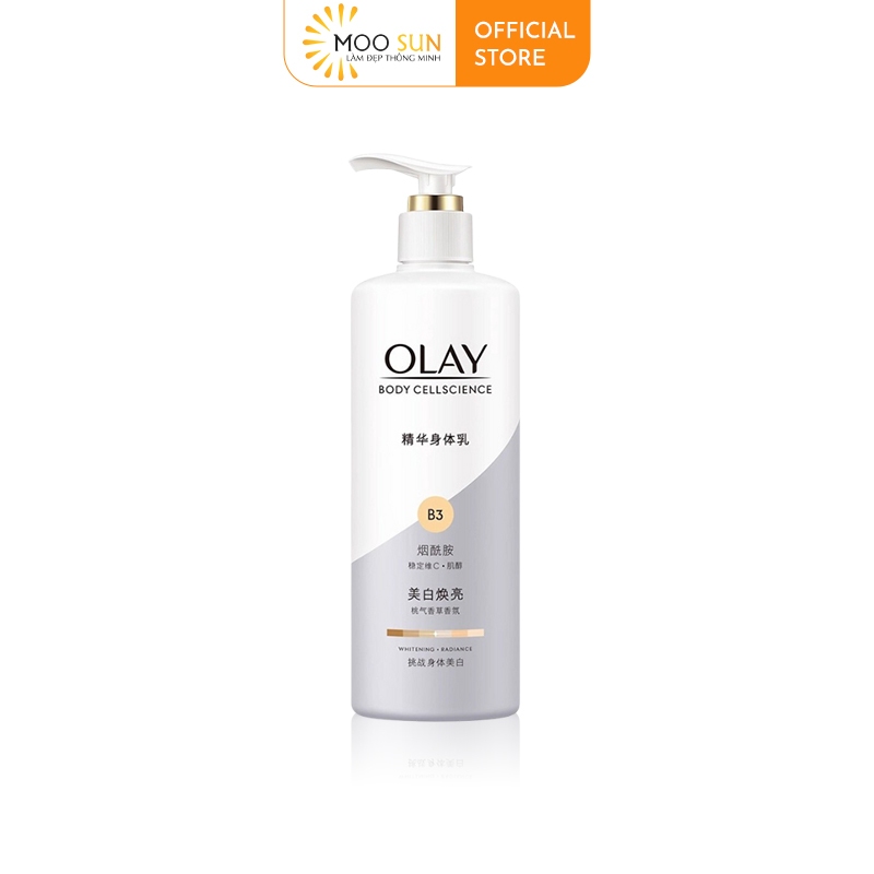 Dưỡng Thể Olay Body Cellscience B3+ Vitamin C Whitening & Radiance dưỡng trắng toàn thân 260ml