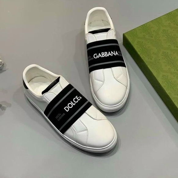 Giày Thể Thao Sneaker Slipon Givenchy Giày Trắng Vải Đen Dấu X - Giày Lười Slipon Thời Trang Cao Cấp