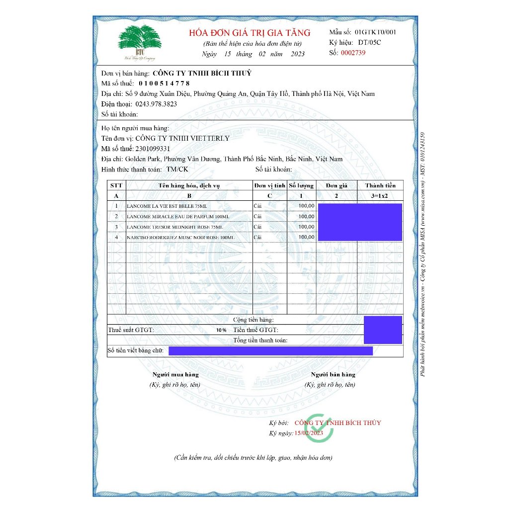 Nước hoa Lancome Tresor In Love 10ML, Nước Hoa Nữ Chính Hãng