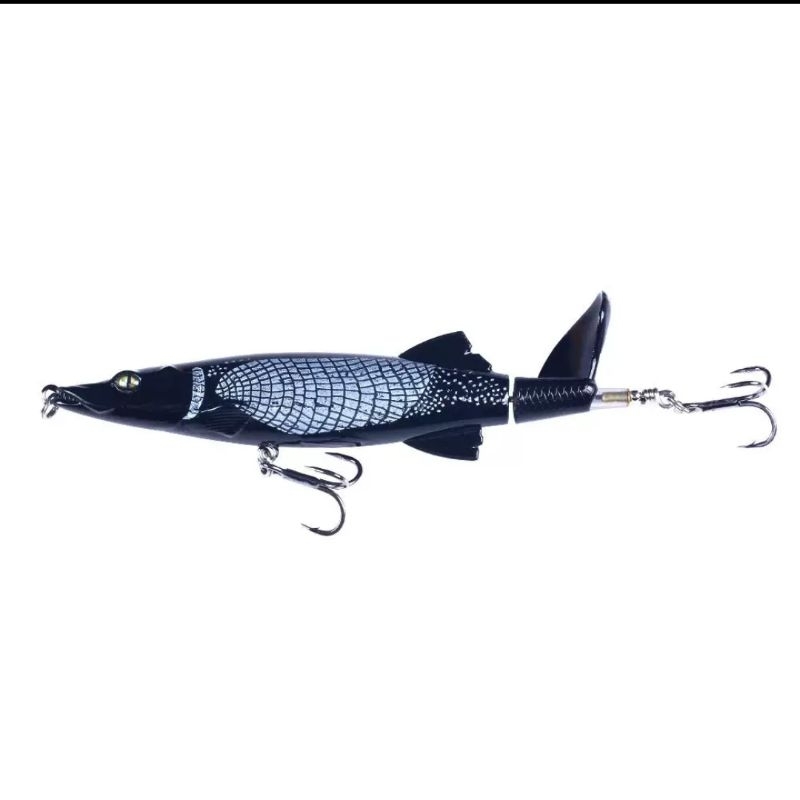 Mồi giả cá sấu hỏa tiễn  có thìa xoay action mạnh chuyên câu lure cá măng cá lóc bông cá nheo