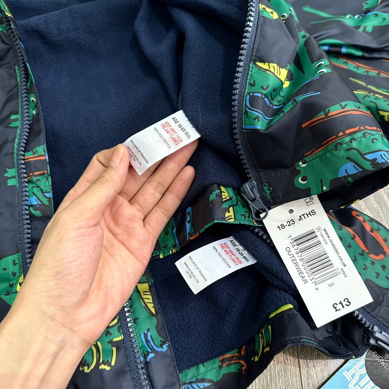 Áo gió khủng long matalan dư xịn