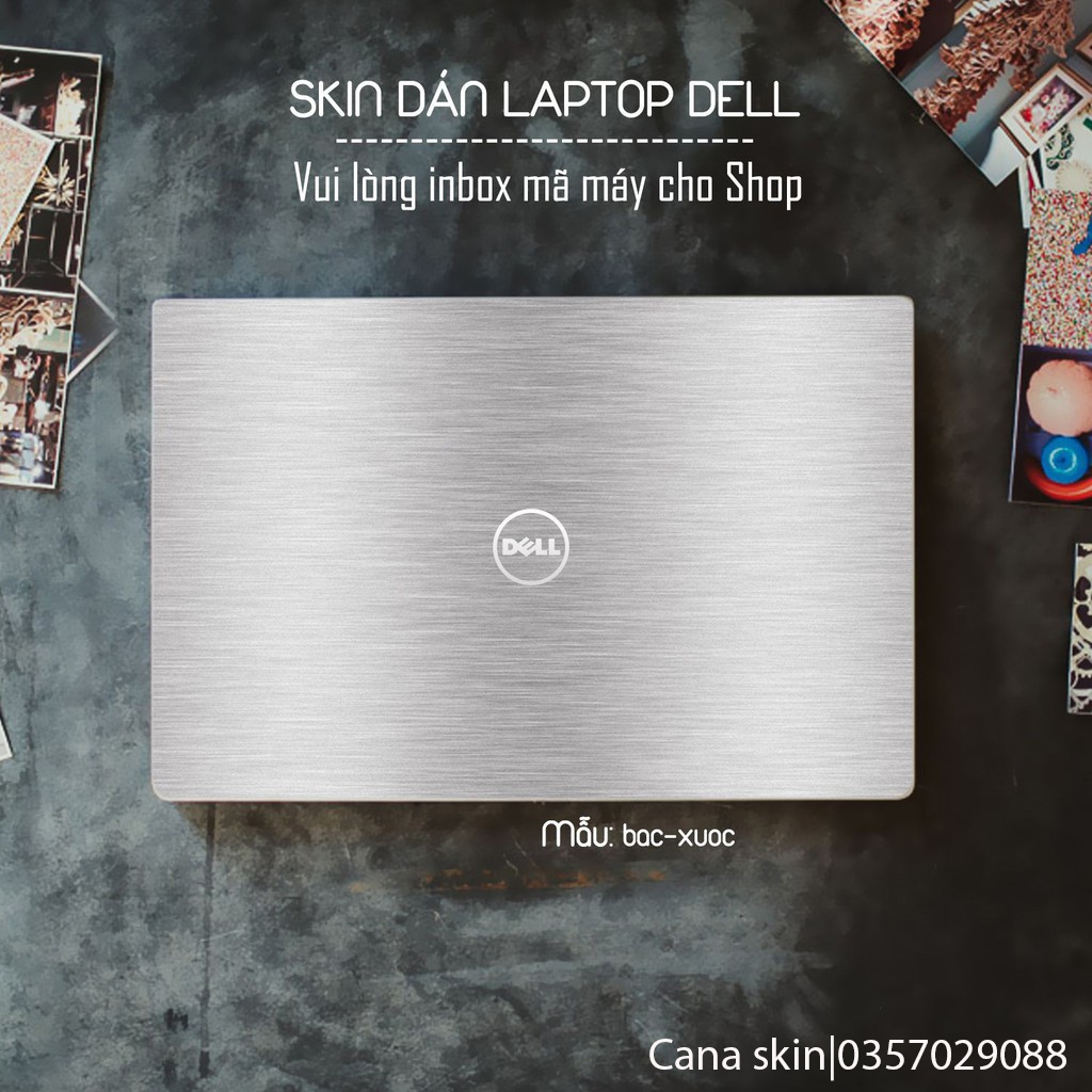 Miếng dán skin laptop mẫu bạc xước cho các dòng máy Hp/asus/acer/macbook/dell/lenovo...(cung cấp model cho shop nha)