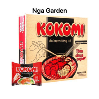 Thùng 30 Gói Mì Tôm Kokomi chua cay 65 gr