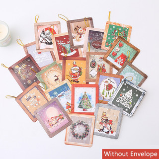 Thiệp Giáng Sinh Treo Cây Thông Noel