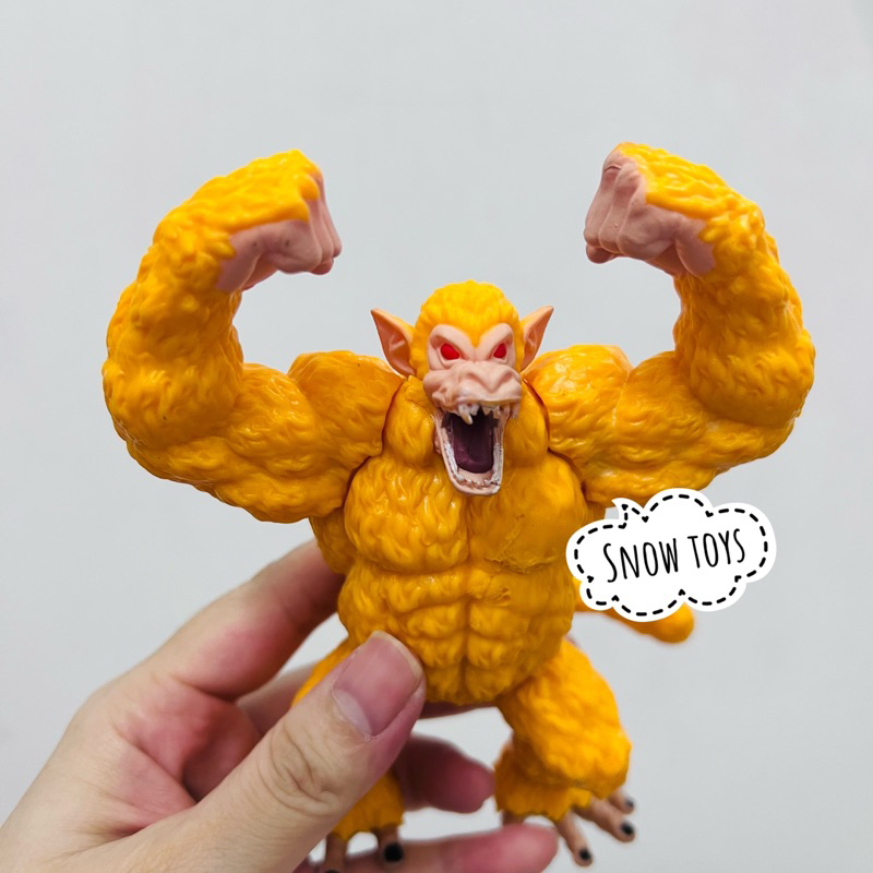 Mô hình Dragon ball GT - Mô hình Goku Super Saiyan 4 hóa khỉ vàng - Cao ~ 15cm
