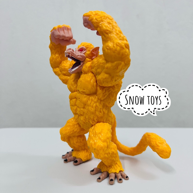 Mô hình Dragon ball GT - Mô hình Goku Super Saiyan 4 hóa khỉ vàng - Cao ~ 15cm