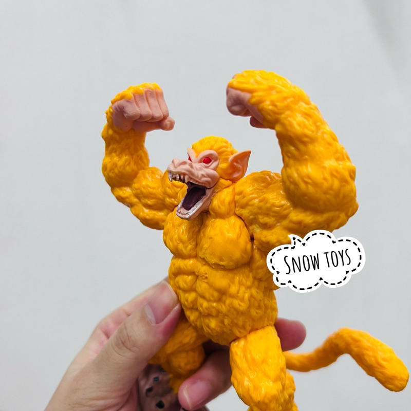 Mô hình Dragon ball GT - Mô hình Goku Super Saiyan 4 hóa khỉ vàng - Cao ~ 15cm