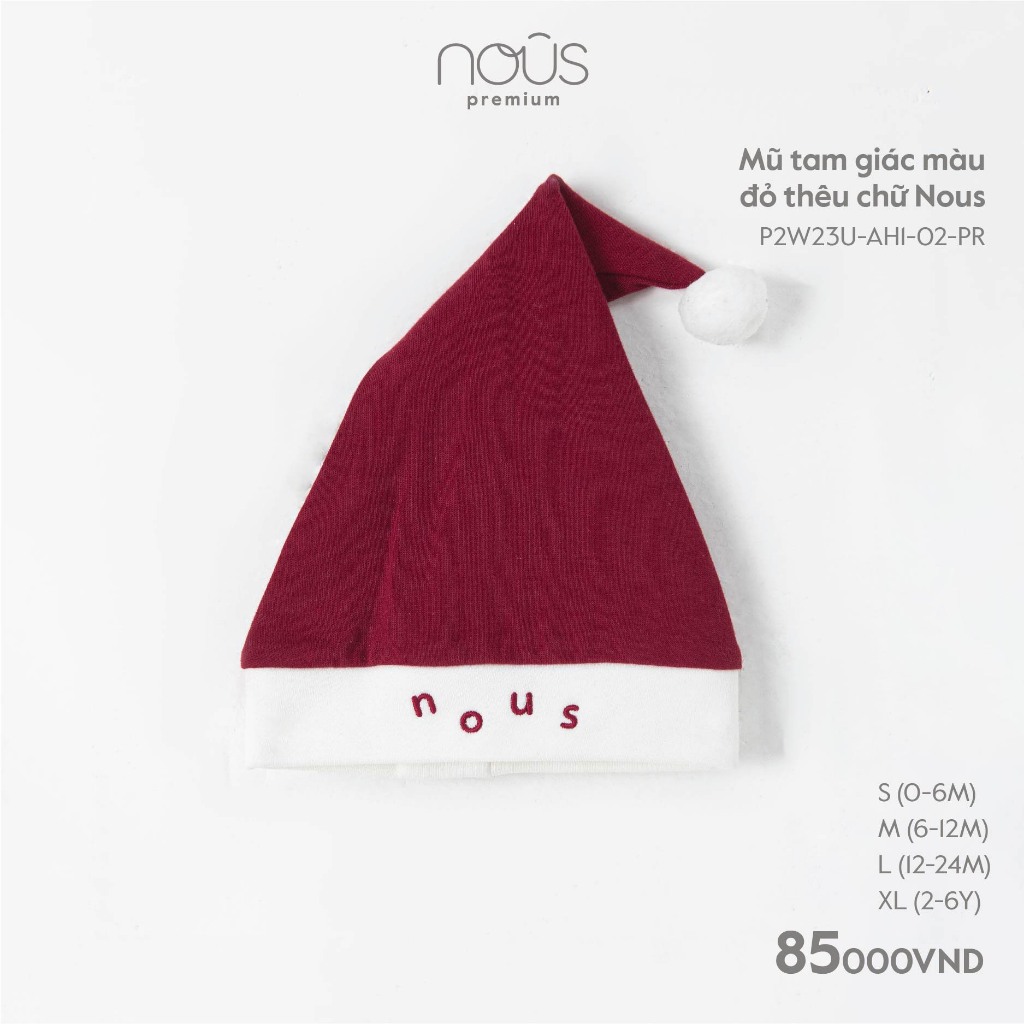 NOUS XMAS - Băng đô Noel, mũ Noel màu đỏ, màu xanh - S M L XL - XMAS- Phụ kiện Noel Nous 2023