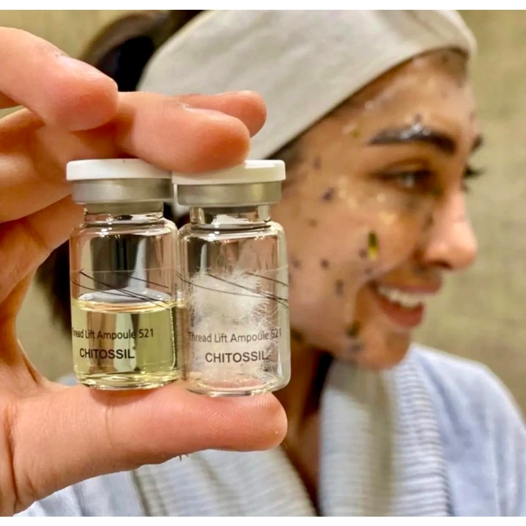 Chitossil- CẤY CHỈ TƠ TẰM Căng Bóng Xoá Nhăn