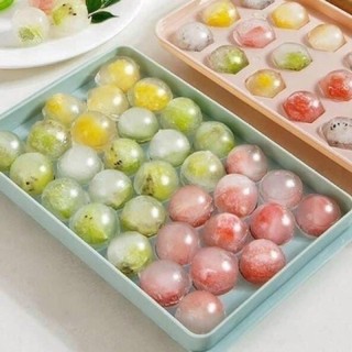 Khay đá làm đá tròn 33 viên