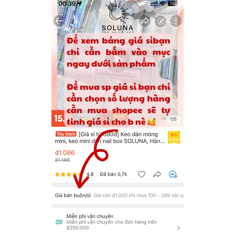 [Giá sỉ từ 680đ] Keo dán móng mini, keo mini dán nail box SOLUNA, Hàng Loại 1, siêu bền (2g) | BigBuy360 - bigbuy360.vn