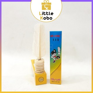 Cầu đá da cá hải đông 111 cầu cao cấp cầu tuyển lông vũ thể thao đồ chơi trẻ em
