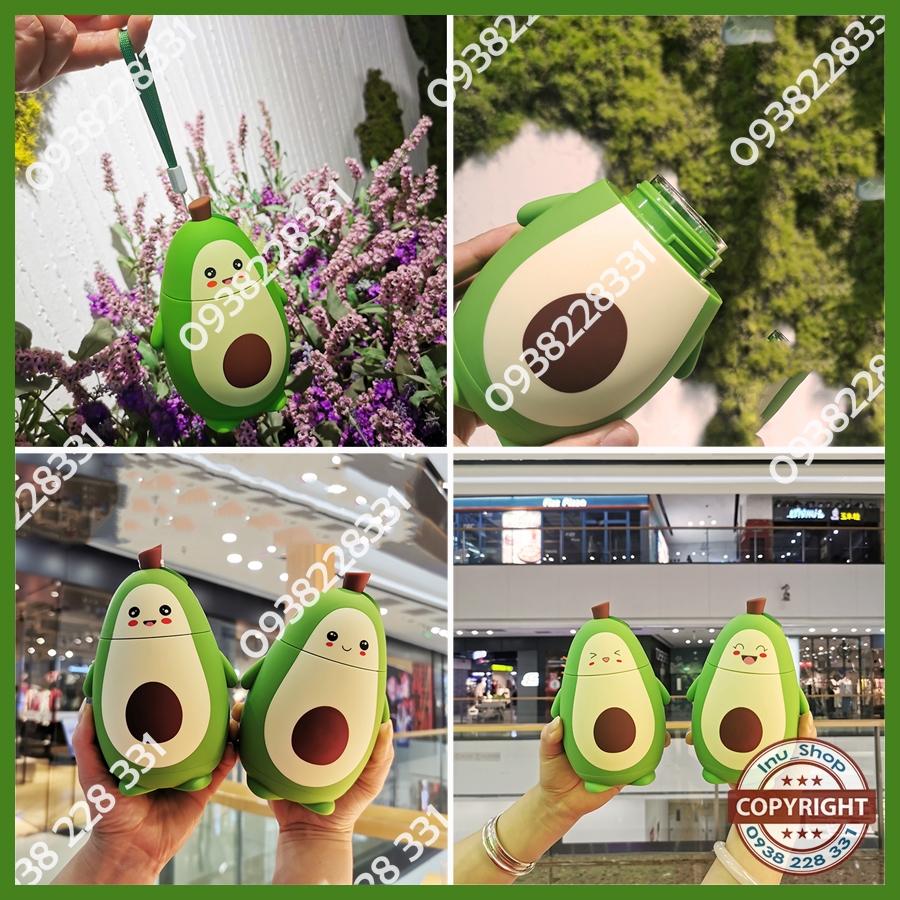 HCM - Bình nước hoạt hình Totoro bồng con 300ml