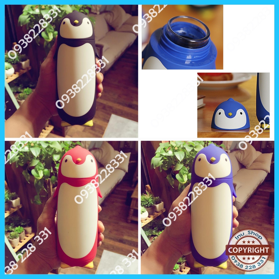 HCM - Bình nước hoạt hình Totoro bồng con 300ml