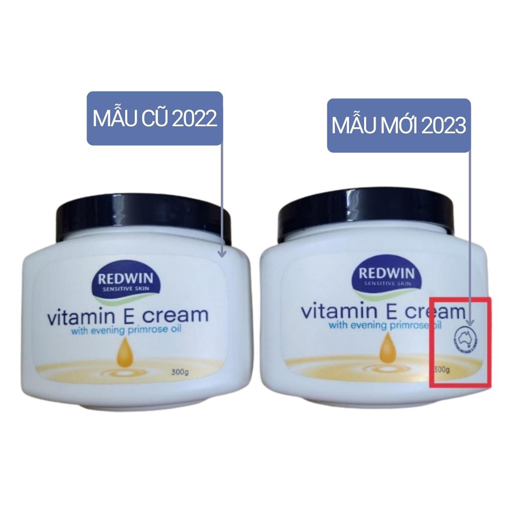 Kem Dưỡng Da Vitamin E Redwin Có Chứa Tinh Dầu Hoa Anh Thảo Cấp Ẩm, Làm Sáng Da Body Cream