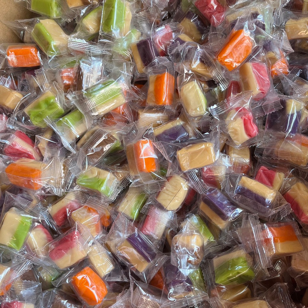 Túi 500G Kẹo dừa không đường ngũ vị