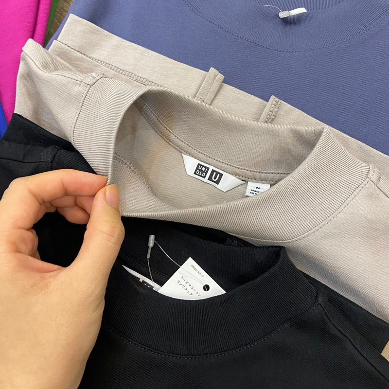 Áo phông Uniql0 Dư Xịn Dáng Basic Dễ Mặc
