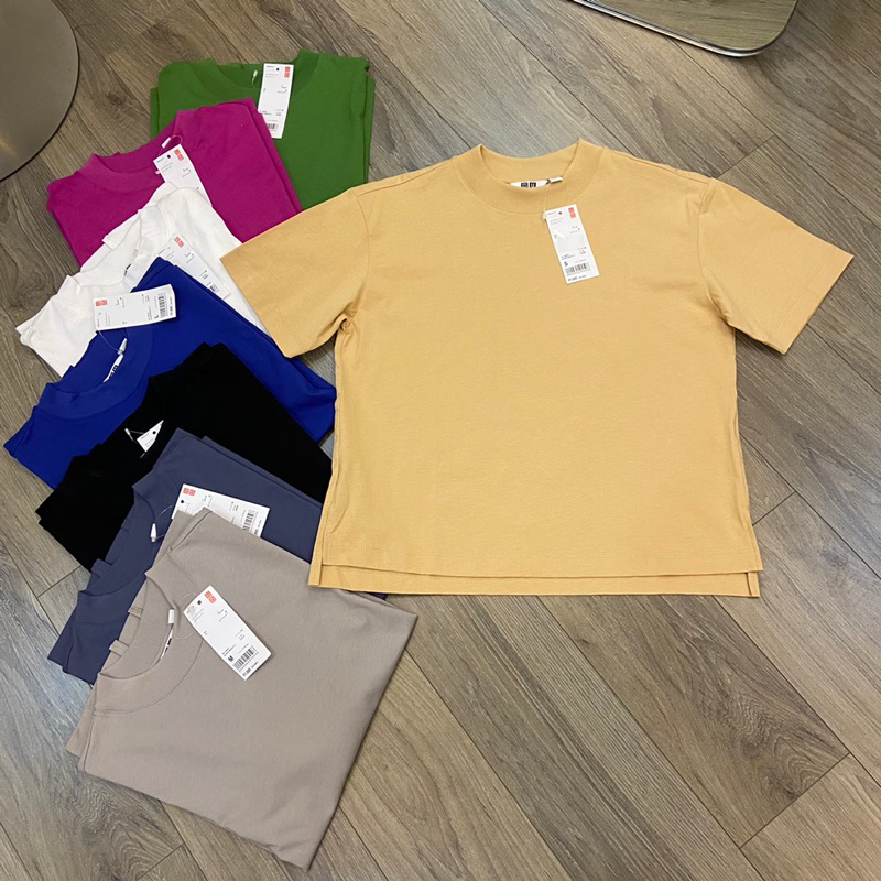 Áo phông Uniql0 Dư Xịn Dáng Basic Dễ Mặc