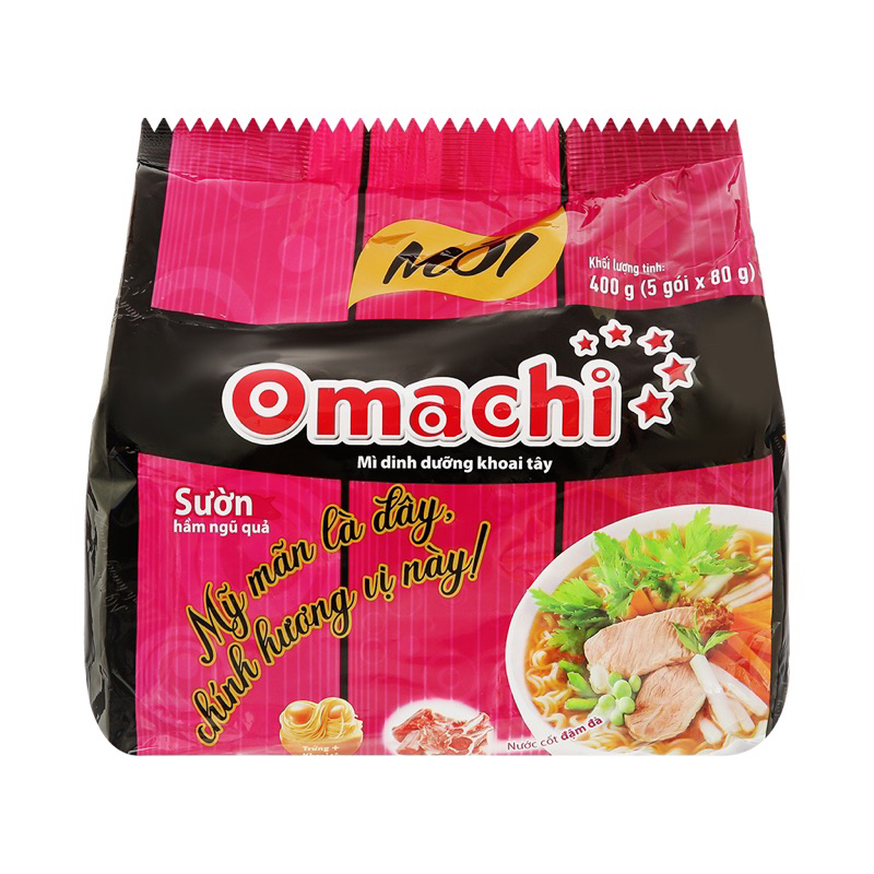 Mì Omachi nhiều vị