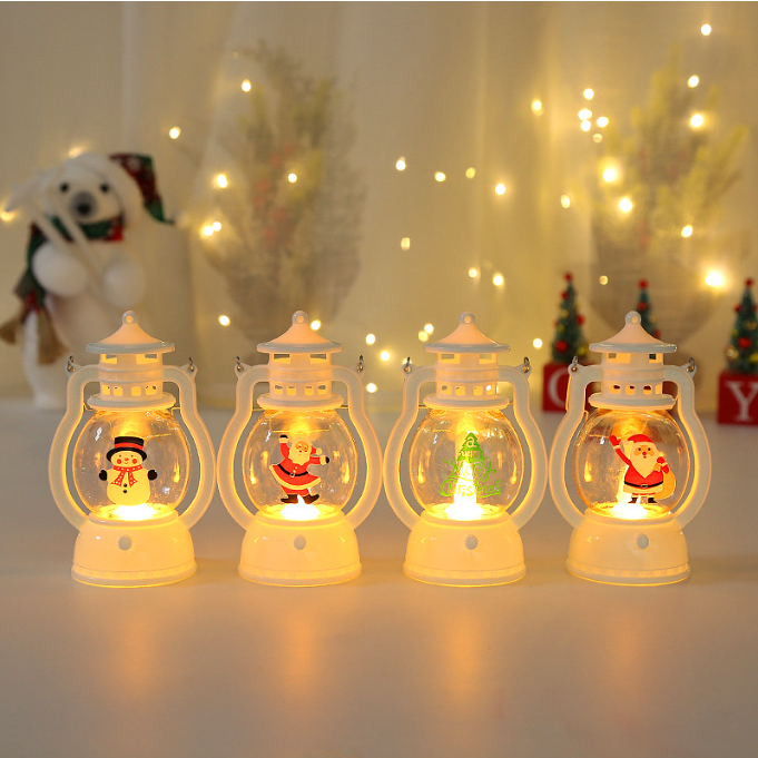 Đèn Led để bàn người tuyết có móc treo cây thông noel decor phòng giáng sinh đẹp rẻ quà tặng bạn bè học sinh người thân