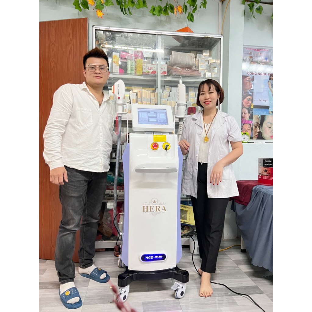 Máy Triệt Lông Hera 2in1 | Hera 2 Tay Triệt & Trẻ Hóa