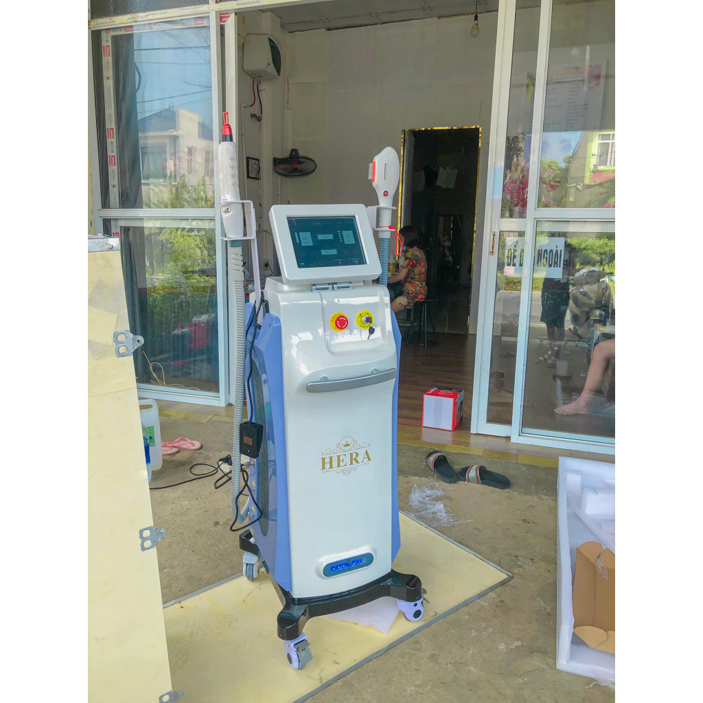Máy Triệt Lông Hera 2in1 | Hera 2 Tay Triệt & Trẻ Hóa