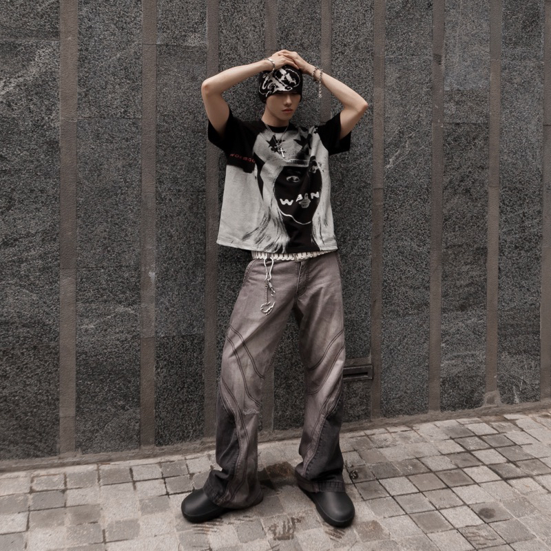 Áo thun WOEBEGONE "Stargirl"  280gsm