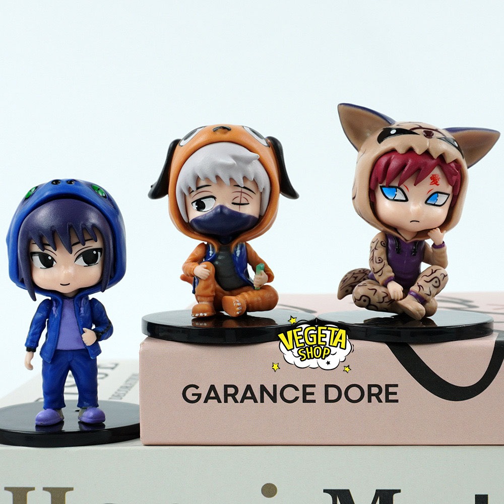 Mô hình Naruto - Uzumaki Naruto Minato Hatake Kakashi Uchiha Sasuke Gaara Itachi cosplay Vĩ thú linh thú các loài vật